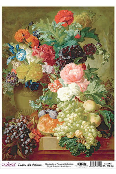 Cadence Brass Decorative Paper No:Bf32- 29X42Cm