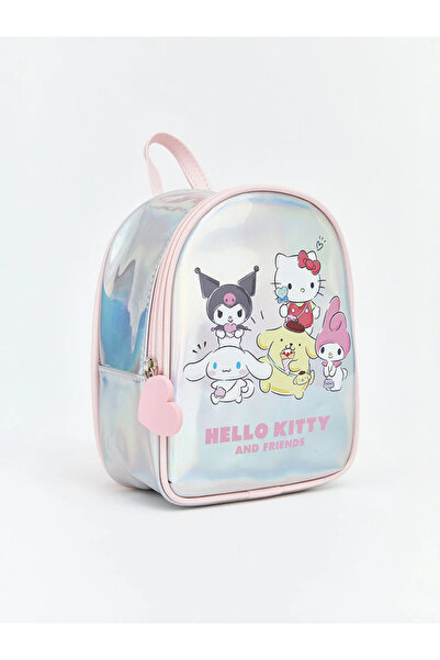 LC Waikiki Gray Hello Kitty Printed Girls' Backpack