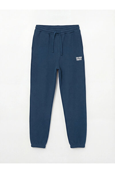 LC Waikiki Αγορίστικο χοντρό παντελόνι φόρμας με στάμπα λαδιού