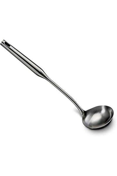 Generic Stainless Steel Soup Ladle - Length 38 cm