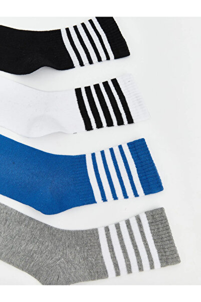 LC Waikiki Mixed Striped Boys' Socks 7-Piece Set