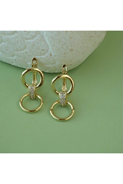 B Design jewelry أقراط توينز مرصعة بالكريستال