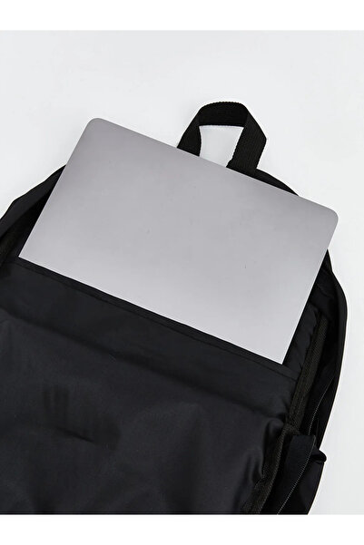 LC Waikiki Black Multi-Compartment Men's Backpack