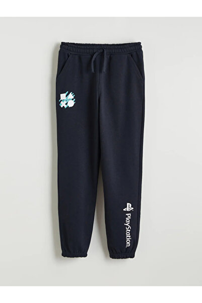 LC Waikiki Pantaloni de trening groși pentru băieți, cu imprimeu PlayStation,...