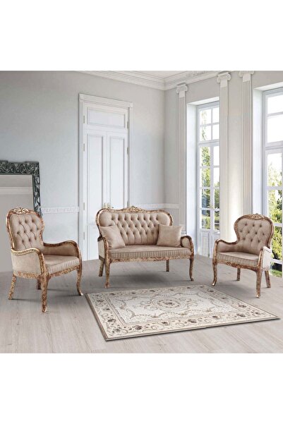 Dekordelisi Antik Avantgarde Luxury Mobilya Nova Sohbet Takımı Poliüretan Dol...