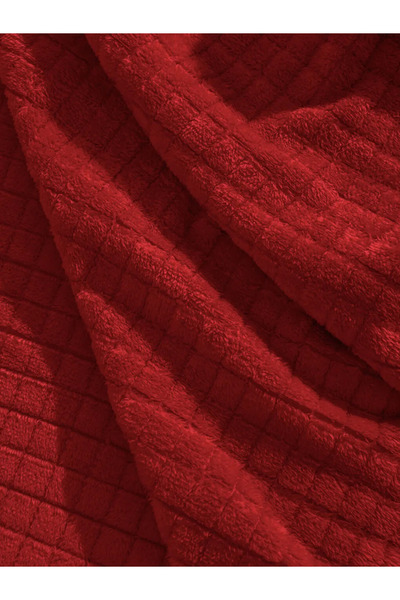 LC Waikiki Red Double Plush Blanket 200X220 cm