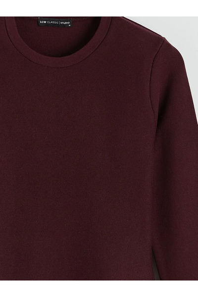 LC Waikiki Pulover tricotat pentru femei, cu guler tip ciclism și peplum, cul...