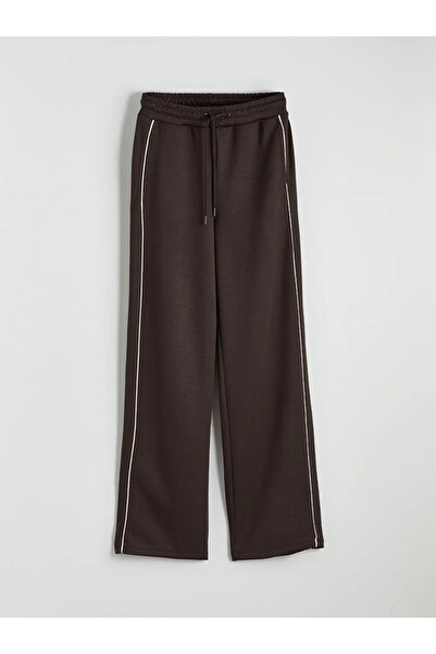 LC Waikiki Brown Elastic Waist Soft Touch Women's Sweatpants