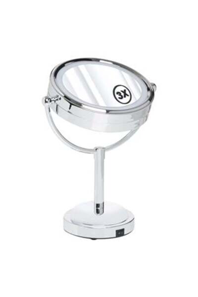 OEM Double Mirror with Magnification and 10 LED Lights 15.2 cm