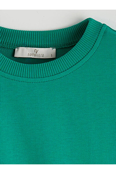 LC Waikiki   Green Crew Neck Women's Sweatshirt