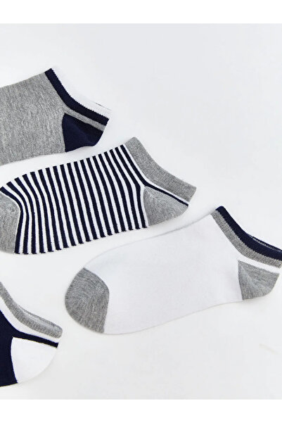 LC Waikiki Șosete pentru băieți cu dungi mixte, pachet de 5