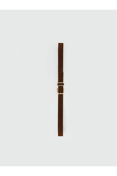 LC Waikiki Brown Suede Look Women's Belt