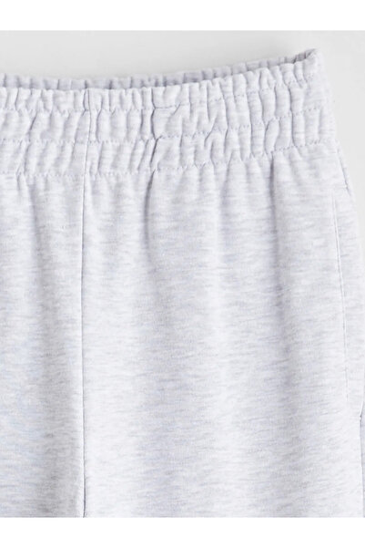 LC Waikiki Gray Elastic Waist Women's Jogger Sweatpants