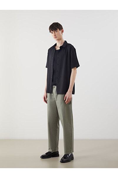 LC Waikiki Ανδρικό παντελόνι XSIDE Khaki Άνετο Μοντέλο