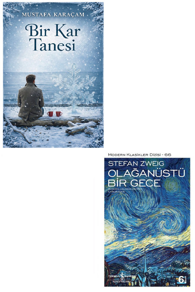 TÜRKİYE İŞ BANKASI KÜLTÜR YAYINLARI Bir Kar Tanesi - Mustafa Karaçam + Olağan...