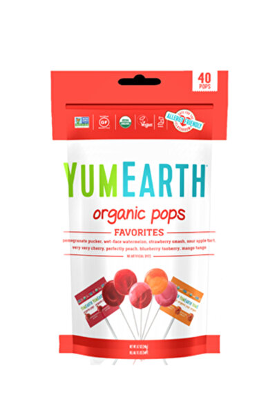 YABANEEZ FRUIT POPS (40 PIECE) "YUMEARTH"