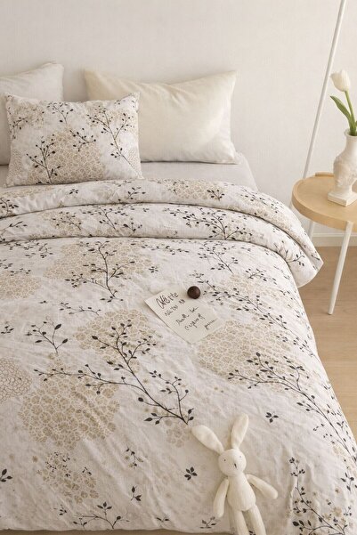 Kalpli Tek Kişilik Nevresim Seti Yorgan Kılıfı +1 adet Yastık Kılıfı 889221969488