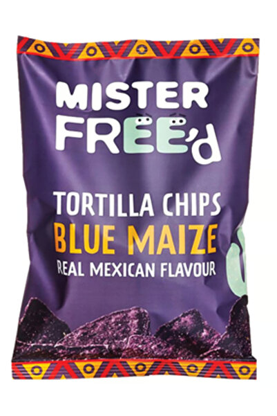 YABANEEZ BLUE MAIZE TORTILLA CHIPS "MISTER FREED"