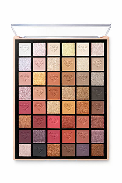 MAQYA KOZMETİK (ELMAS) 48'Lİ SICAK VE IŞILTILI PROFESYONEL ÇOK RENKLİ YOUĞUN ...