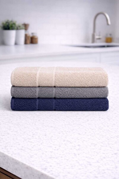 Özdilek Kalın & Yumuşak Kare Mutfak Havlusu 3 lü (33x33)