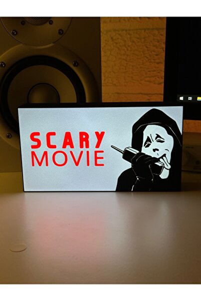 Gişe Arts Masa Lambası - Korkunç Bir Film (Scary Movie) Dekoratif & Hediyelik...