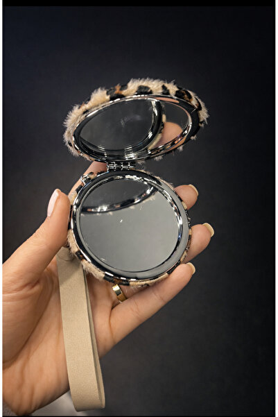 YET-G Leopar Desenli Peluş Çanta Aksesuarı – Anahtarlık & Çanta Süsü