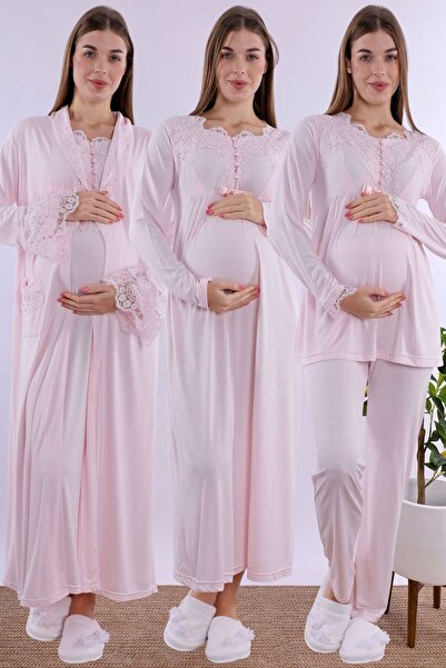 ByLohusa Pink Maternity Maternity Set