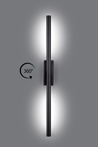 led marketim Dekoratif LED Aplik 50cm Beyaz -Minimalist Çubuk Dikdörtgen Roza...