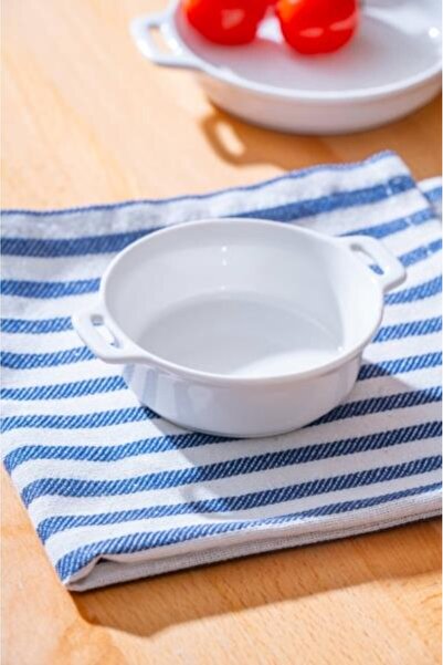 şirineşyalarım Porcelain Round Deep Small Appetizer Plate with Handle 10 cm /...