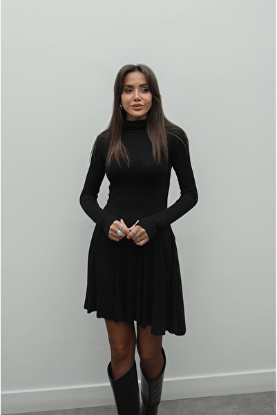 Havoş Rochie de pescar asimetrică neagră