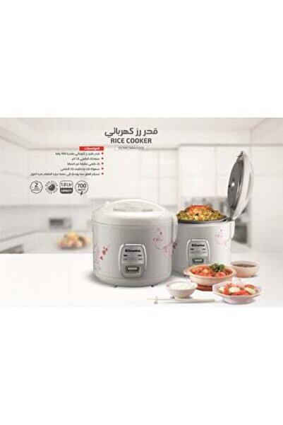 Ocarina طباخ أرز كهربائي من أوكارينا، سعة 1.8 لتر، 700 واط