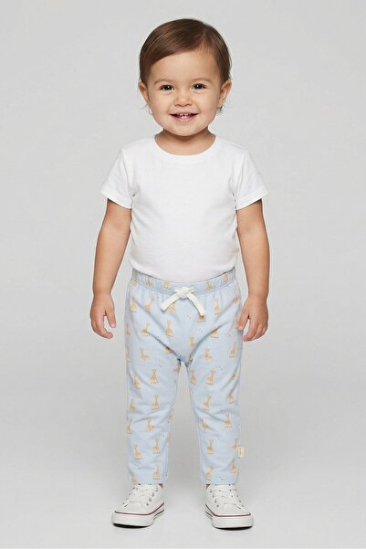 Sophie La Girafe بنطال ضيق بطبعة جرافيكية للبنات الصغار، متعدد الألوان