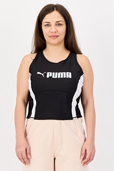Puma Women Sportswear Fit Sleeveless Training Tank Top, Black