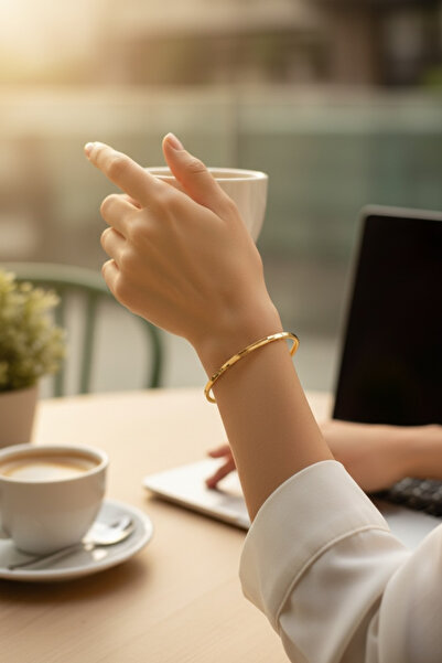 22 Ayar Altın Ajda Model Bilezik – 8 Gram