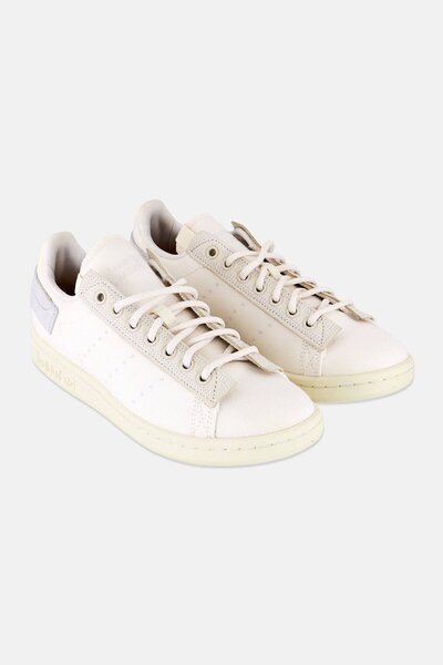 adidas Originals x Parley Men Stan Smith Lace Up Walking Shoes, Off White