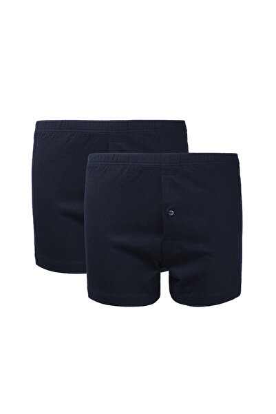 Kom Men'S, 100% Cotton, Wide Leg 2-Piece Boxers (with Socks as a Gift)