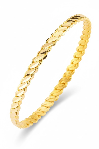 22 Ayar Altın Üçlü Burma Bilezik – 20 Gram