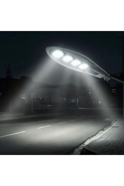 LAHIH Outdoor street light with bright lens - 200 watts - white