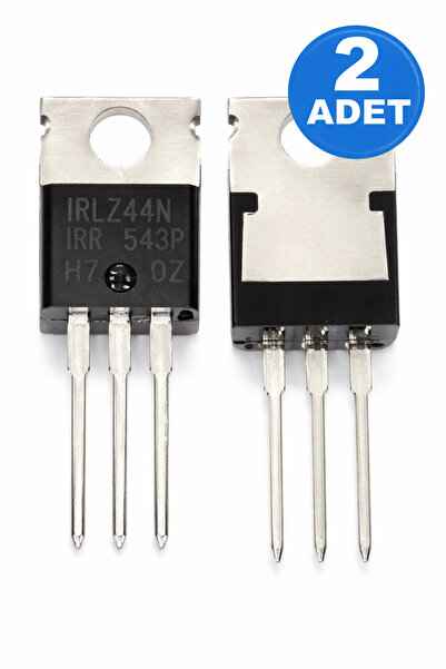 Generic “2’li IRLZ44N Logic Level MOSFET – Arduino, Dedektör, Motor Sürücü Uy...