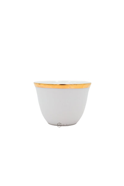 SQF Plain coffee cup with gold lettering