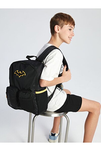 LC Waikiki Lcw Accessories Batman Embroidered Boys' School Bag