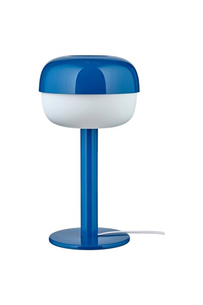Generic مصباح طاولة، أزرق، 36 سم