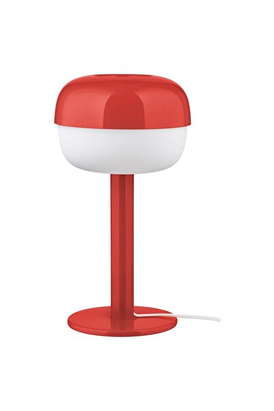 Generic Table lamp, red, 36 cm