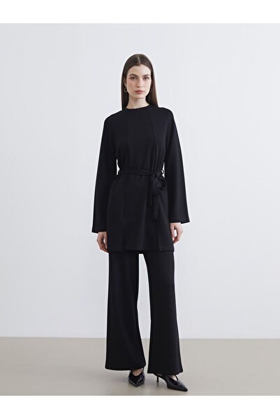 LC Waikiki بنطال رياضي نسائي واسع الساق بخصر مطاطي