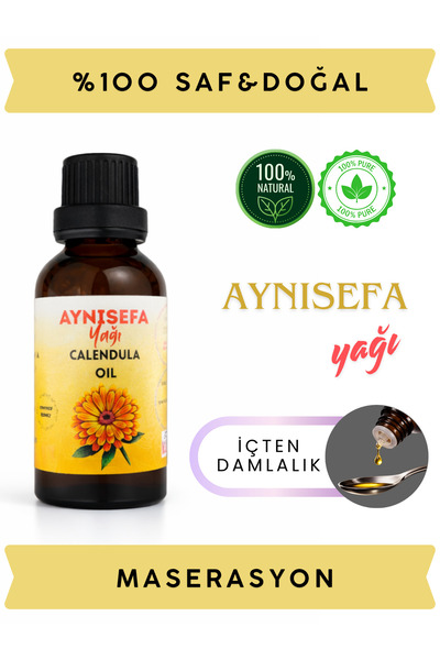 Aynısefa Yağı 50 ml Maserasyon Cam Şişe Doğal Bakım Yağı