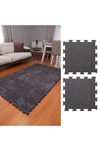 BEYDEX 12 parça 1 metrekare 31x31 ölçü 16mm yükseklik peluş yapboz hazı