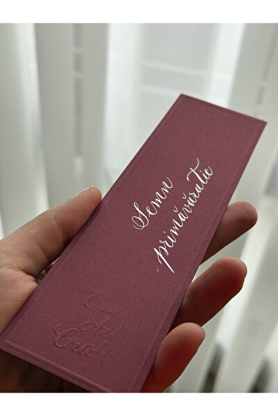 Em Art Craft Semn de carte caligrafiat