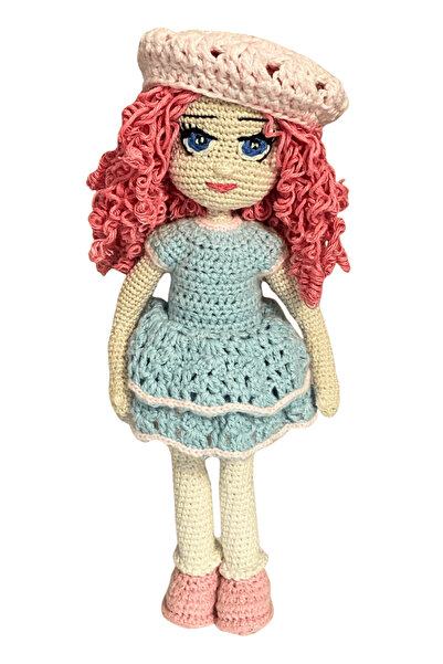 Fairy Dolls Rosie | Handmade knitted doll made of cotton, with hypoallergenic...