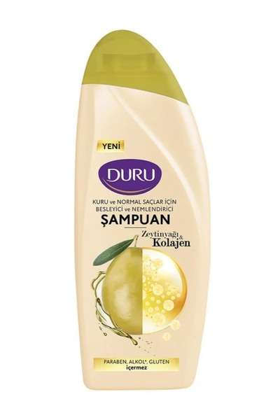 Duru 5 قطع شامبو مرطب بالكولاجين وزيت الزيتون 500 مل