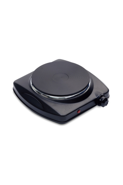 HOMİX موقد كهربائي ذو سطح تسخين واحد بقدرة 1500 واط، مطلي بمادة مانعة للالتصاق